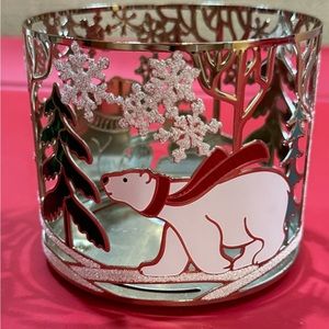 BNWT 3wick candle holder from bath and body